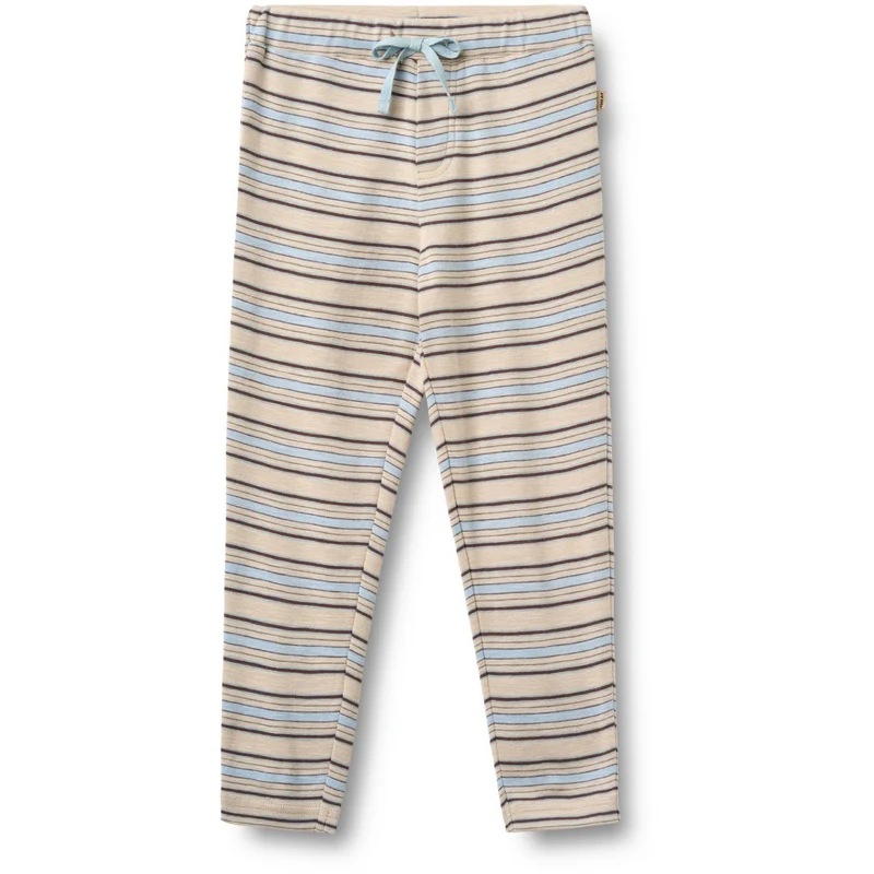 Wheat Multi Blue Stripe Jersey Bukser Manfred