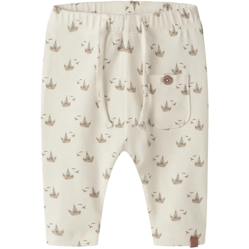Lil'Atelier Coconut Milk Boat Nbmgayo Sak Loose Bukser Lil