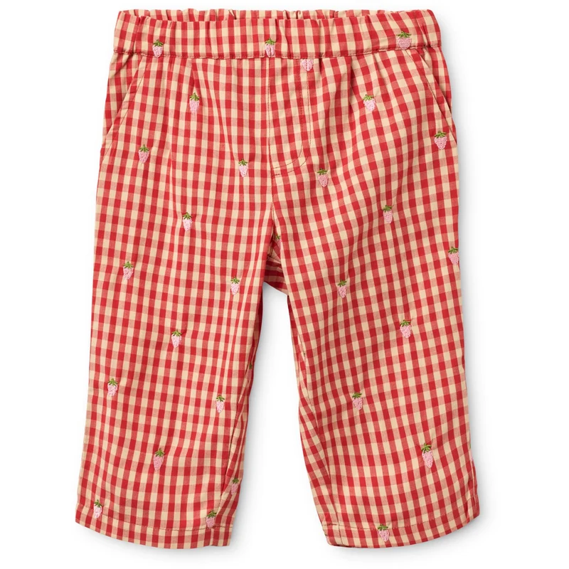 Flöss Red-pink Berry Gingham Molly Pineberry Bukser