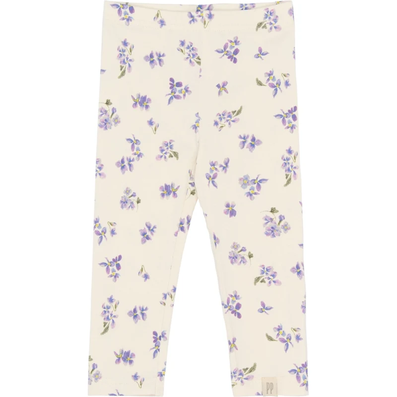 Petit Piao Eggnog Viola AOP PPStar Leggings