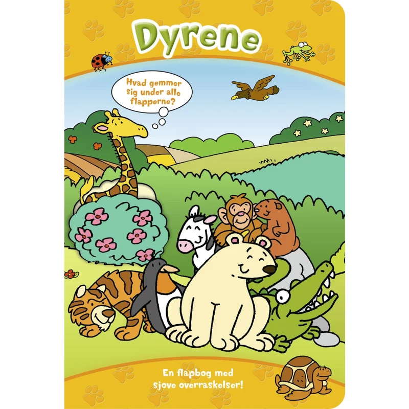 Forlaget Bolden Den Store Flapbog: Dyrene