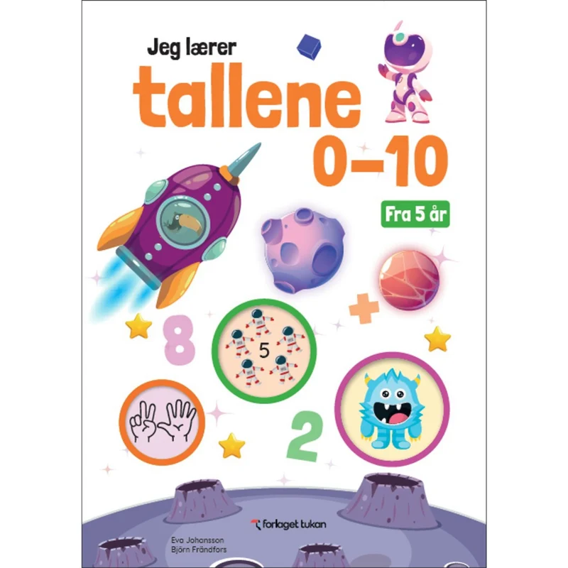 Forlaget Tukan Jeg Lærer Tallene Fra 0 Til 10