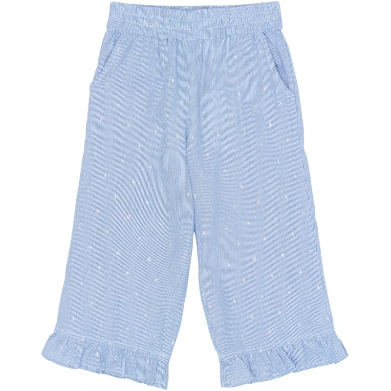 THE NEW Siblings Forever Blue Striped Tnstthea Loose Toddler Bukser
