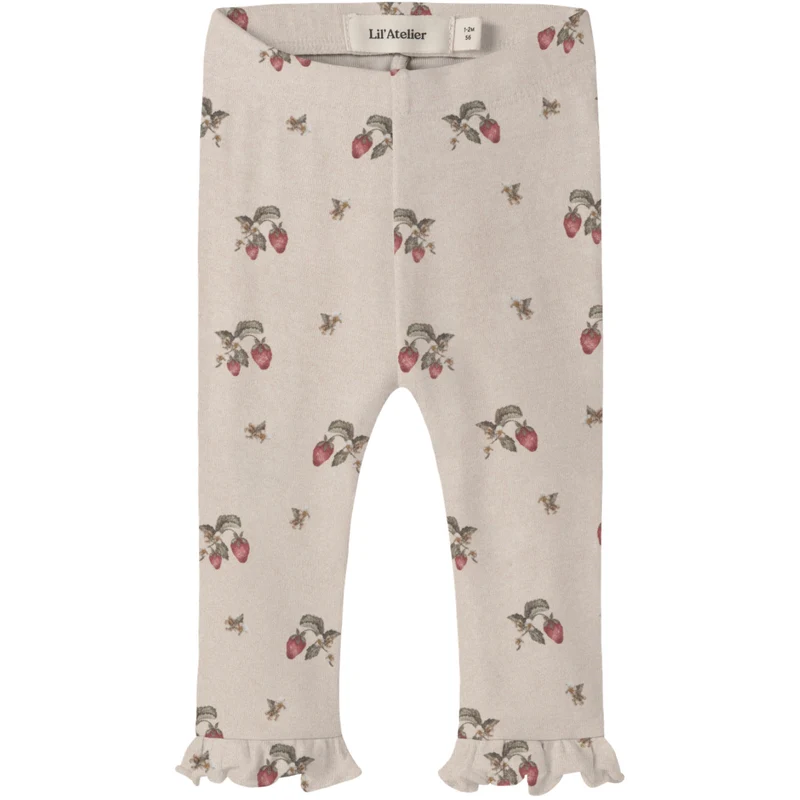 Lil'Atelier Morganite Strawberry Nbfgayo Ska Slim Leggings Lil