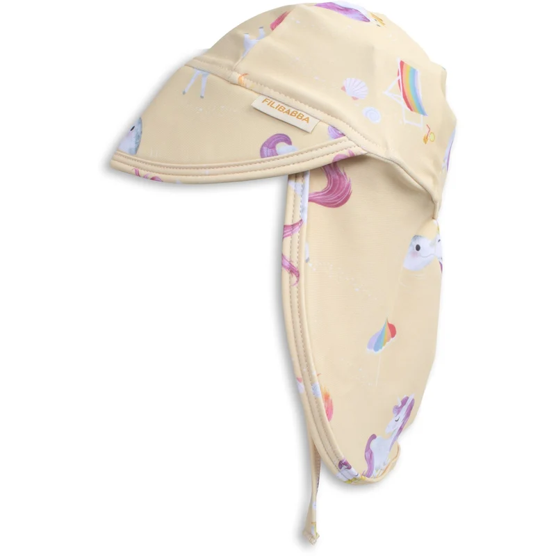 FILIBABBA Unicorn Shores Lykke Uv Solhatt 1-3 År