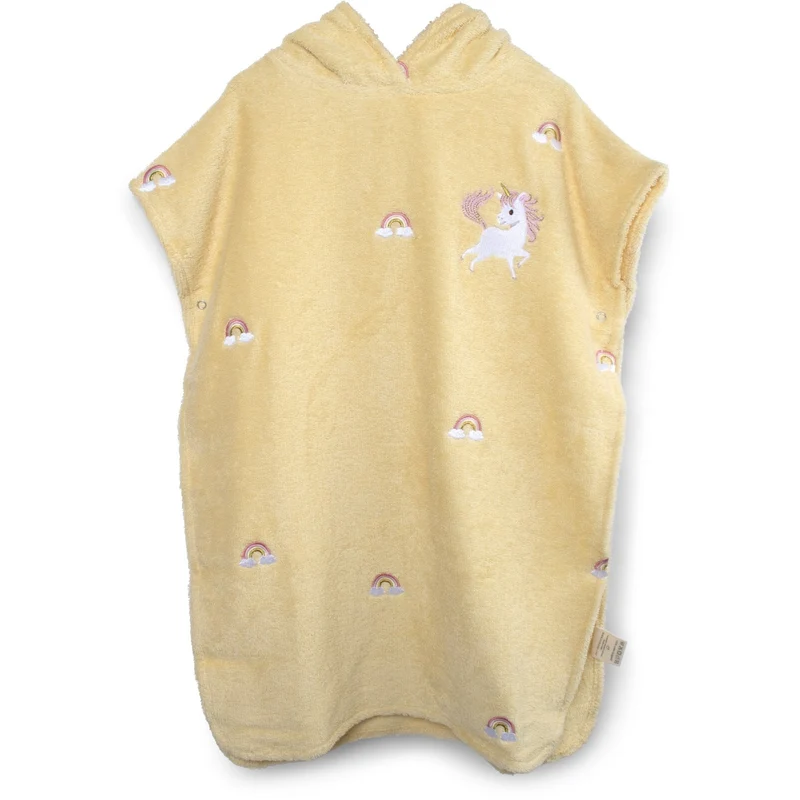FILIBABBA Unicorn Shores Badeponcho Med Broderi GOTS