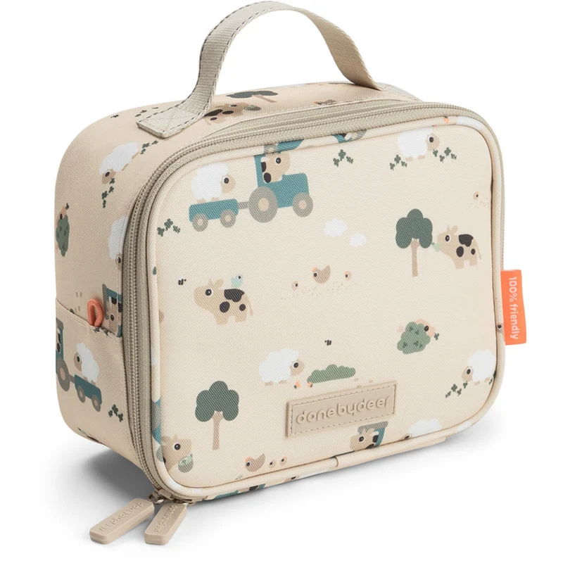 DonebyDeer Sand Tiny Farm Tiny Insulated Lunch Veske