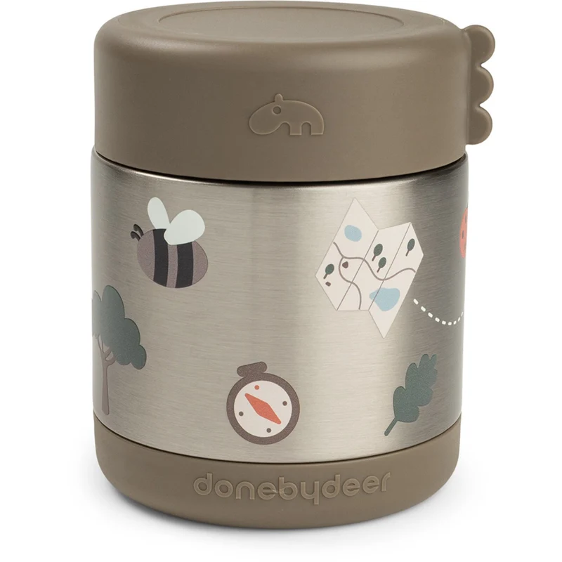 DonebyDeer Sand Tiny Trails Insulated Food Jar