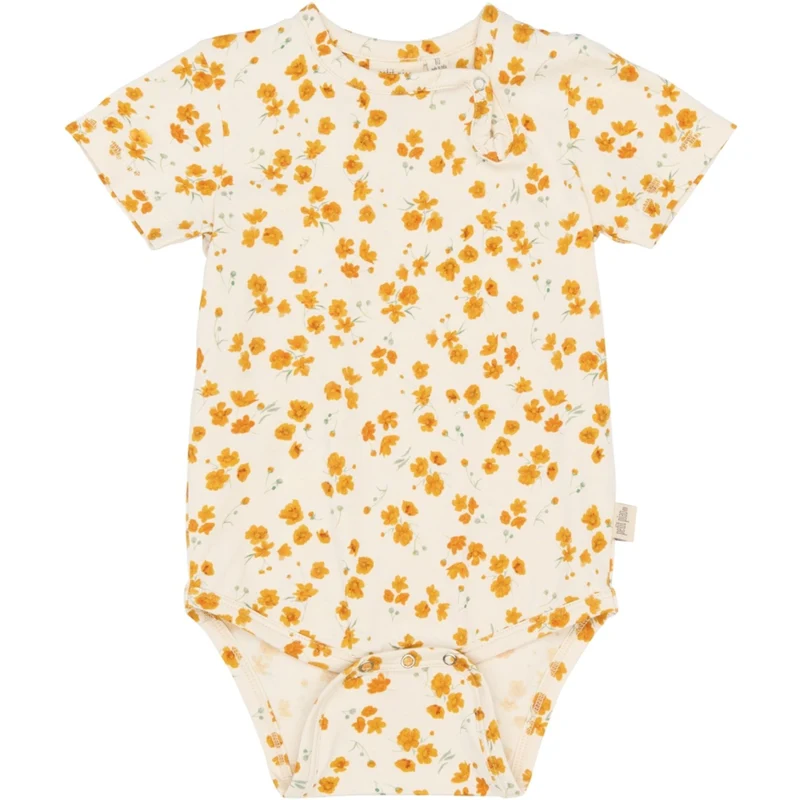 Petit Piao Eggnog Buttercup Aop Ppsun S_S Body
