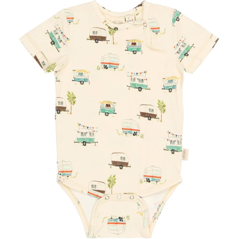 Petit Piao Eggnog Camper Aop Ppsun S_S Body