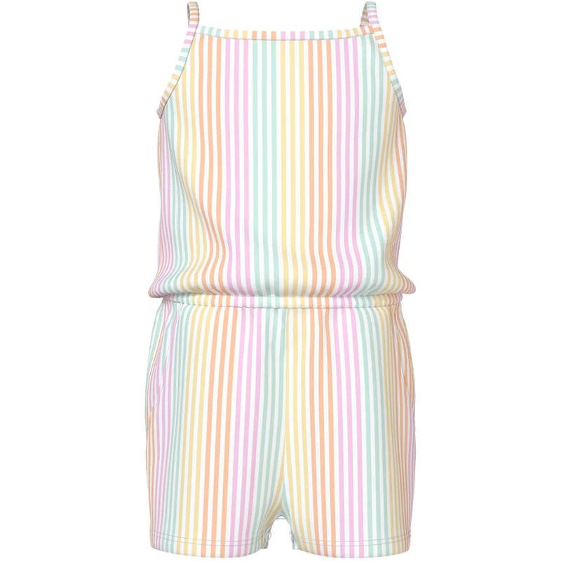 Name It Bright White Cool Stripe Nmfvigga Stropp Drakt