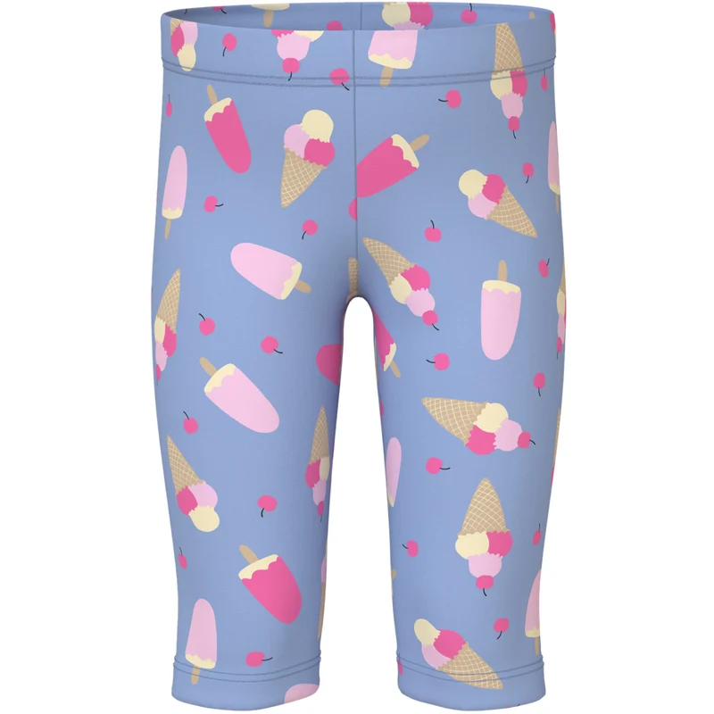 Name It Serenity Ice Cream Nmfvivian Aop Capri Leggings