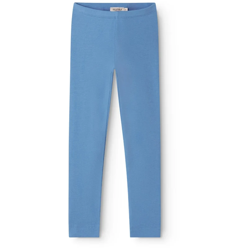 MarMar Modal Fine Rib Surf Blue Leggings