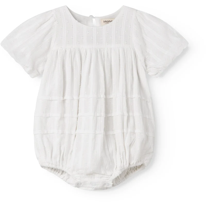 MarMar Gauze White Ritona Romper