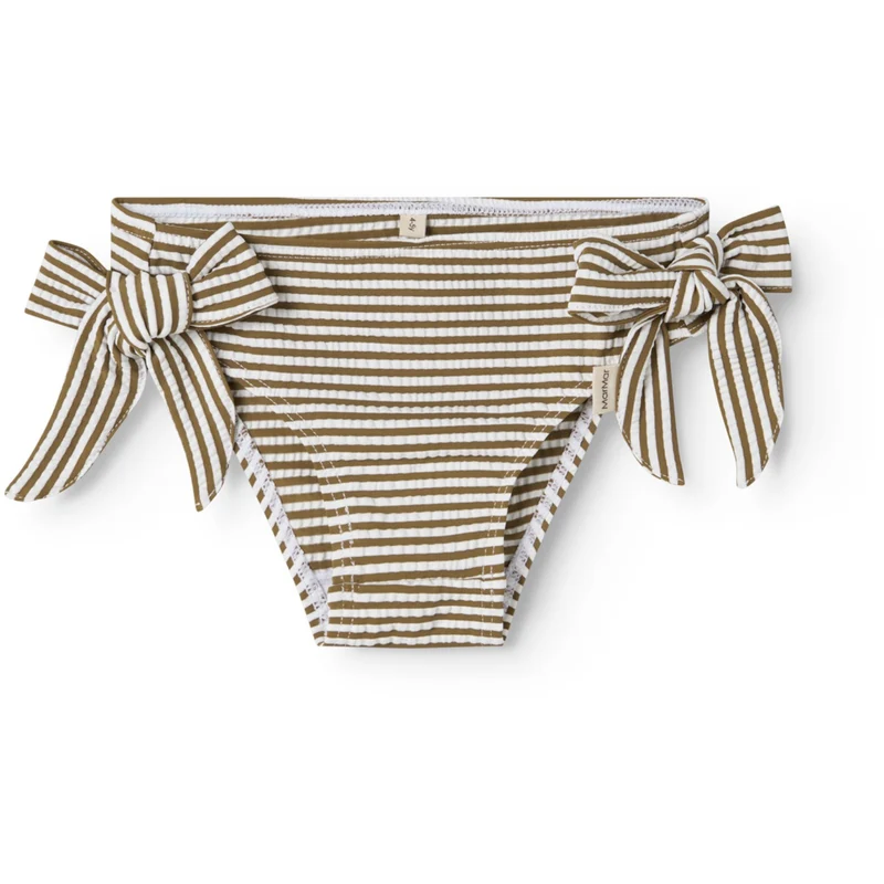 MarMar Seersucker Swim Dark Bronze Stripe Swiir Bukser