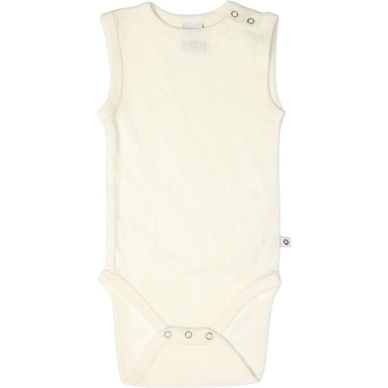 Smallstuff Off White Melange Body Ns Drop Needle