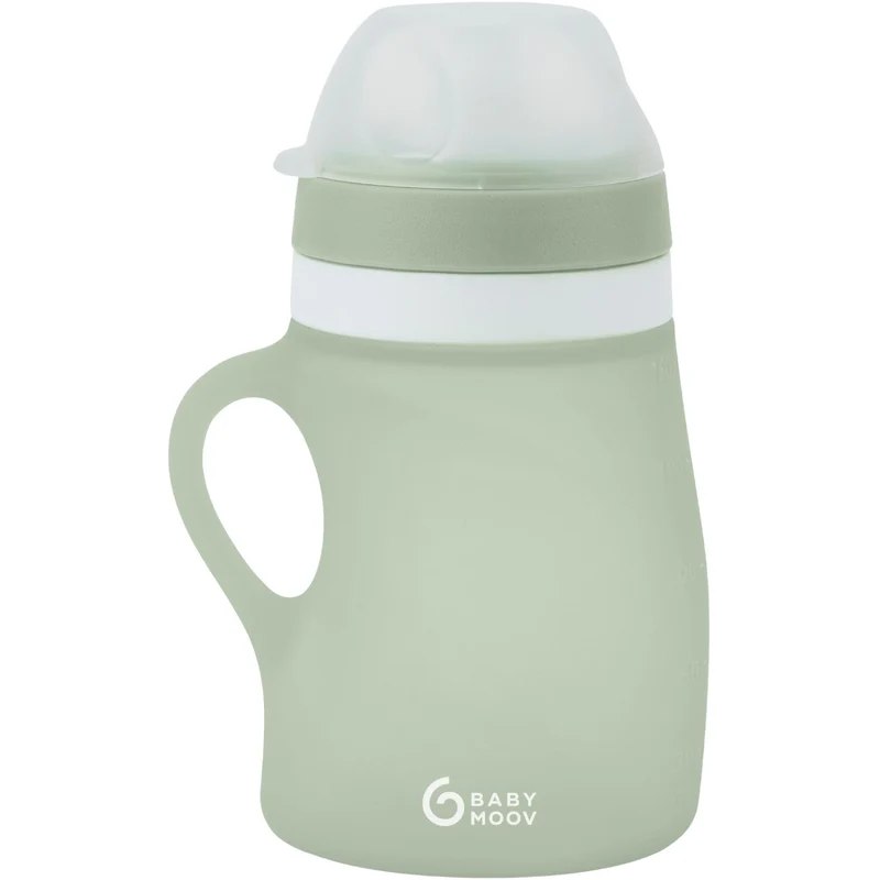 Babymoov Green Silikon Water Flaske