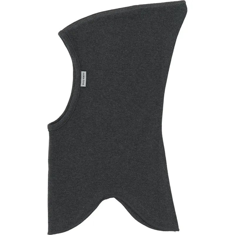 Mikk-Line Dark Grey Melange Bomull Fullface Tip