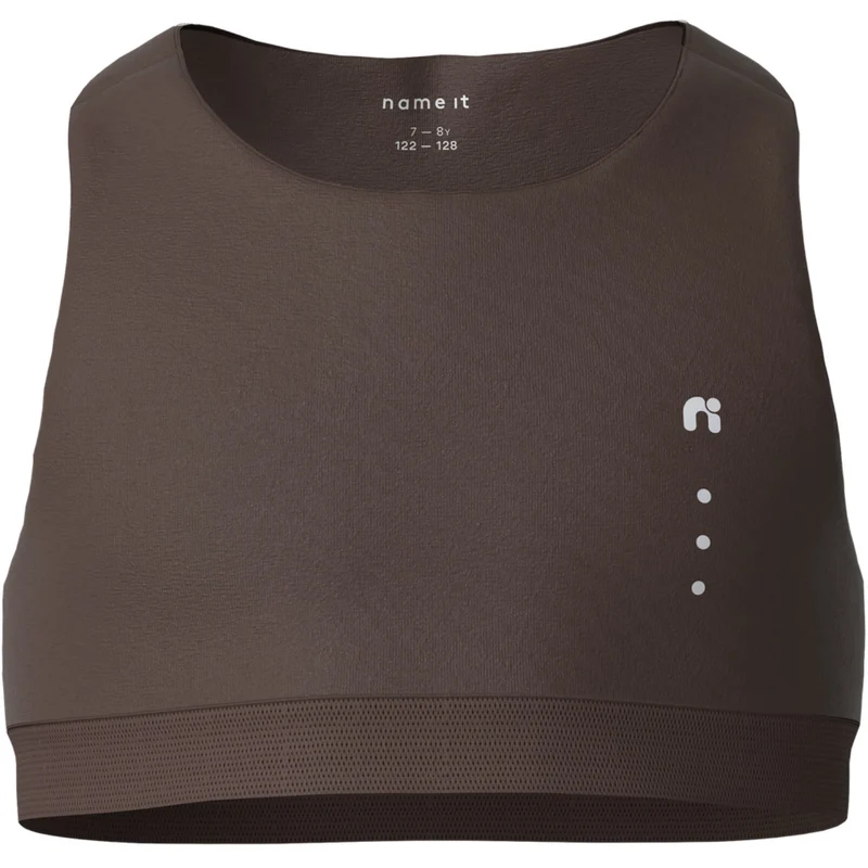 Name It Chocolate Martini Nkfdiana Sl Cropped Slim Topp