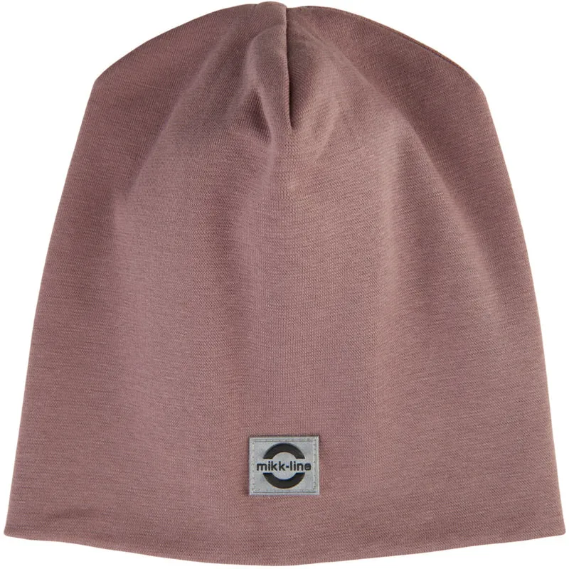 Mikk-Line Twilight Mauve Bomull Lue - Solid