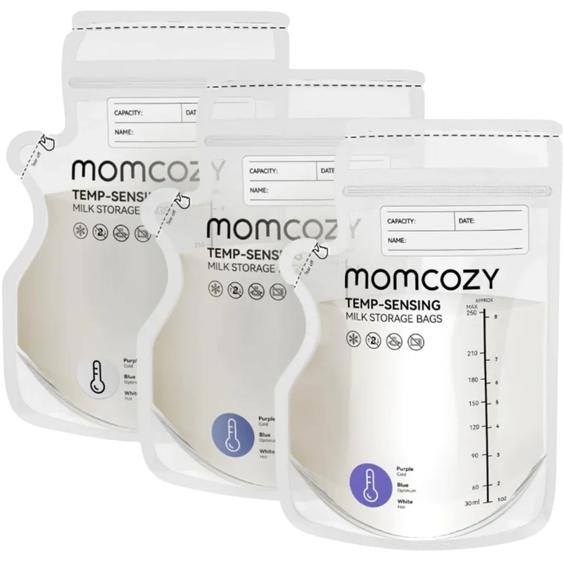 Momcozy Spout Brystmælk Oppbevaring Bags-60-Pack