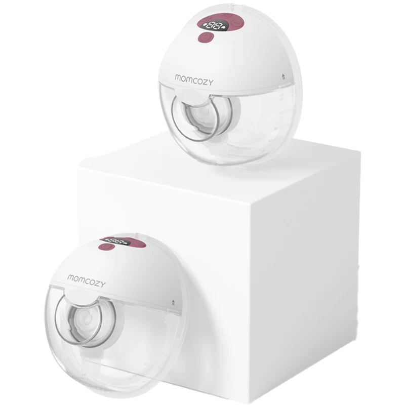 Momcozy Red M5 Wearable Breast Pump Dobbel Pakke
