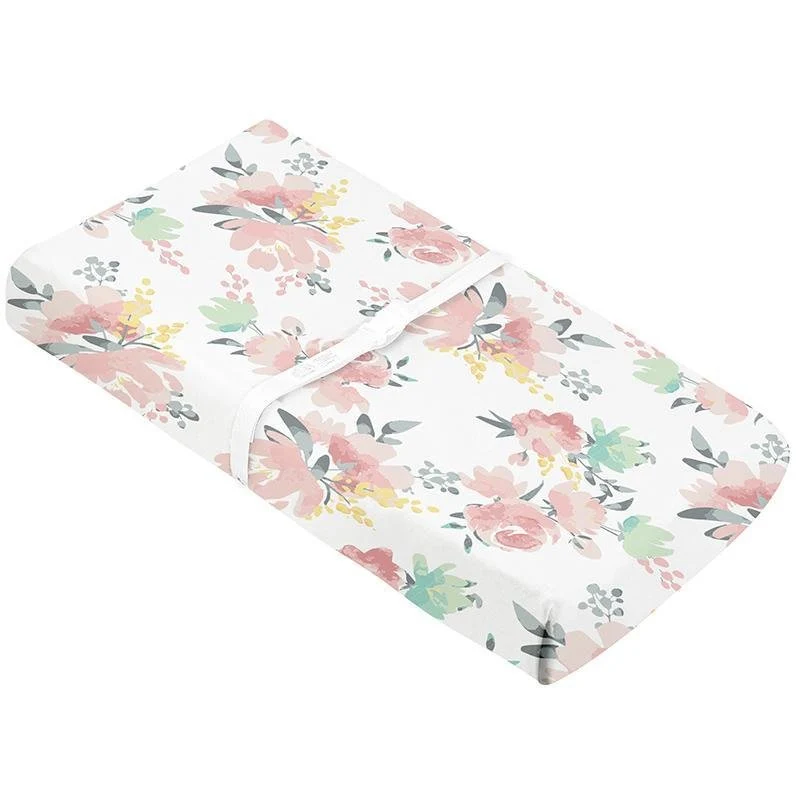 Kushies - Changing Pad Cover w/Slits Percale