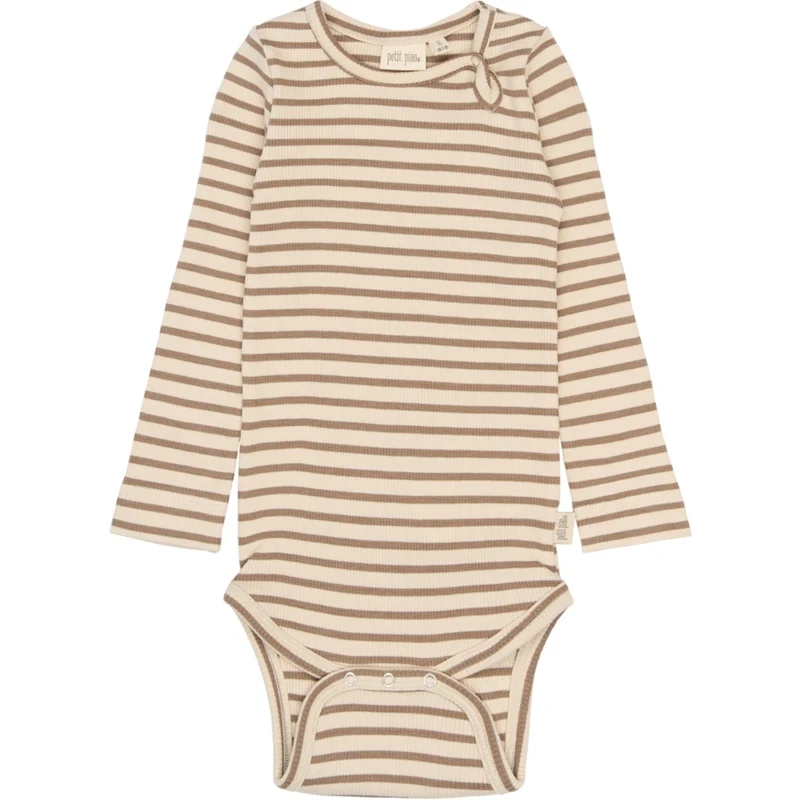 Petit Piao Ginger Snap Striped PPSky L_S Body