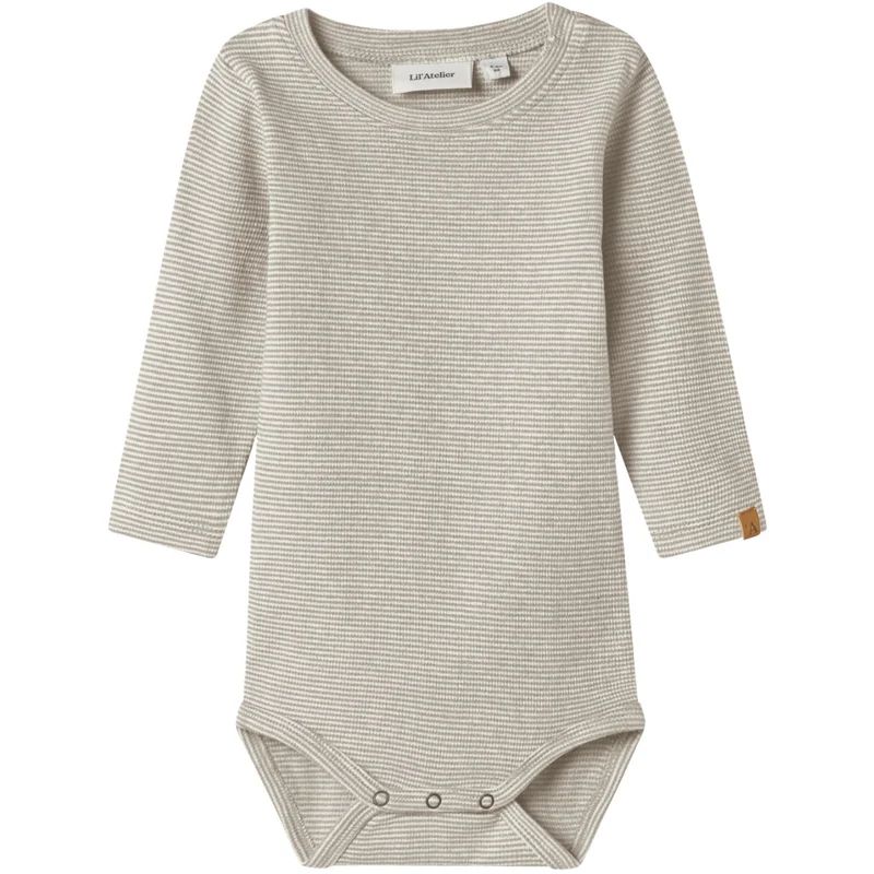 Lil'Atelier Oxford Tan Nbmfeng Ls Slim Body Lil