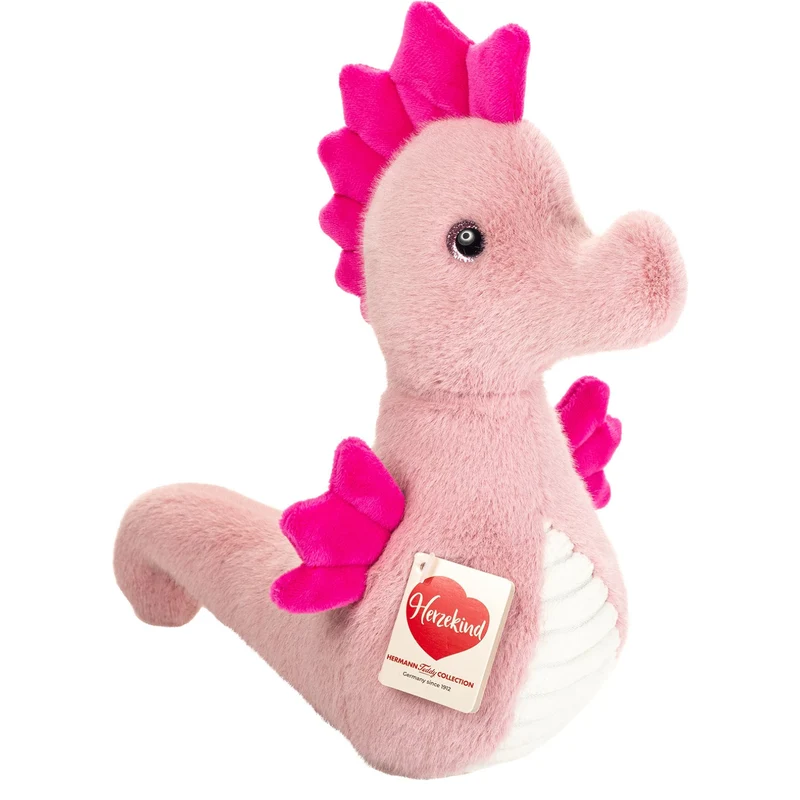 Teddy Hermann Alba sjøhest 23 cm - Rosa