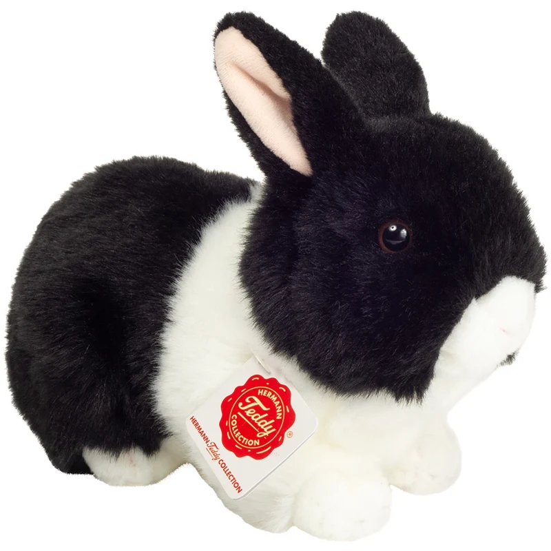 Teddy Hermann Hare Svart-Hvit 23 cm