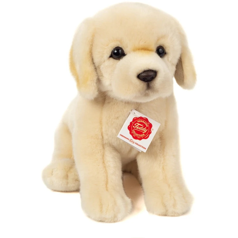 Teddy Hermann sittende golden retriever 25 cm