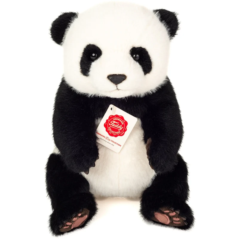 Teddy Hermann sittende panda 28 cm