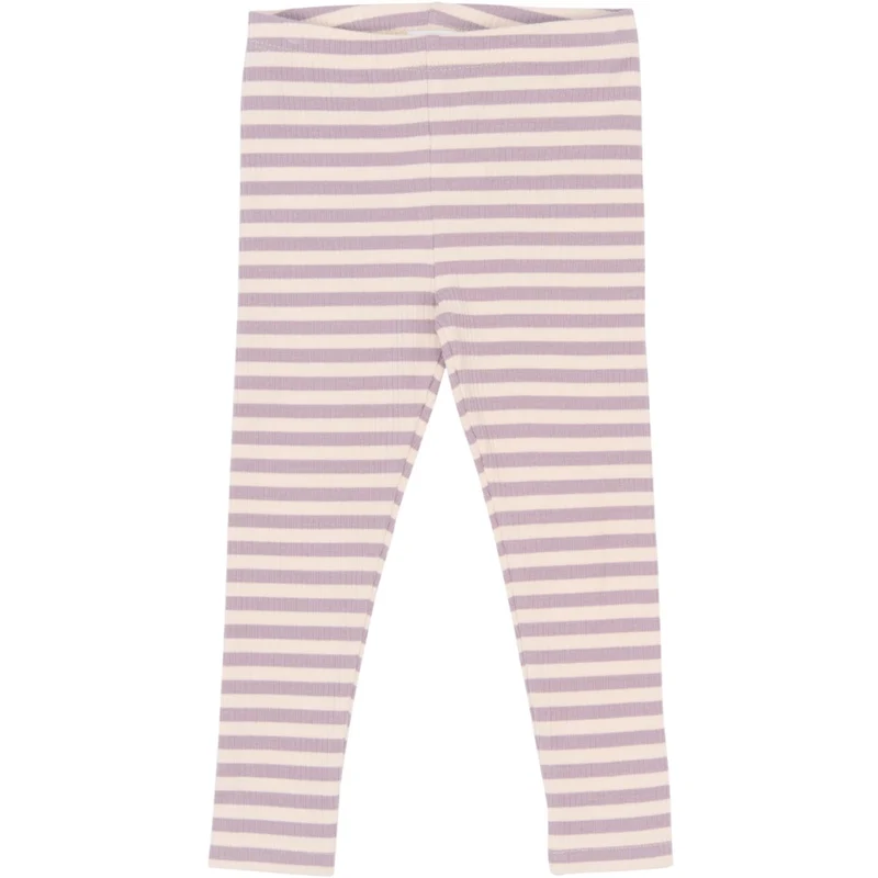THE NEW Siblings Sea Fog Striped Tnstfro Rib Leggings