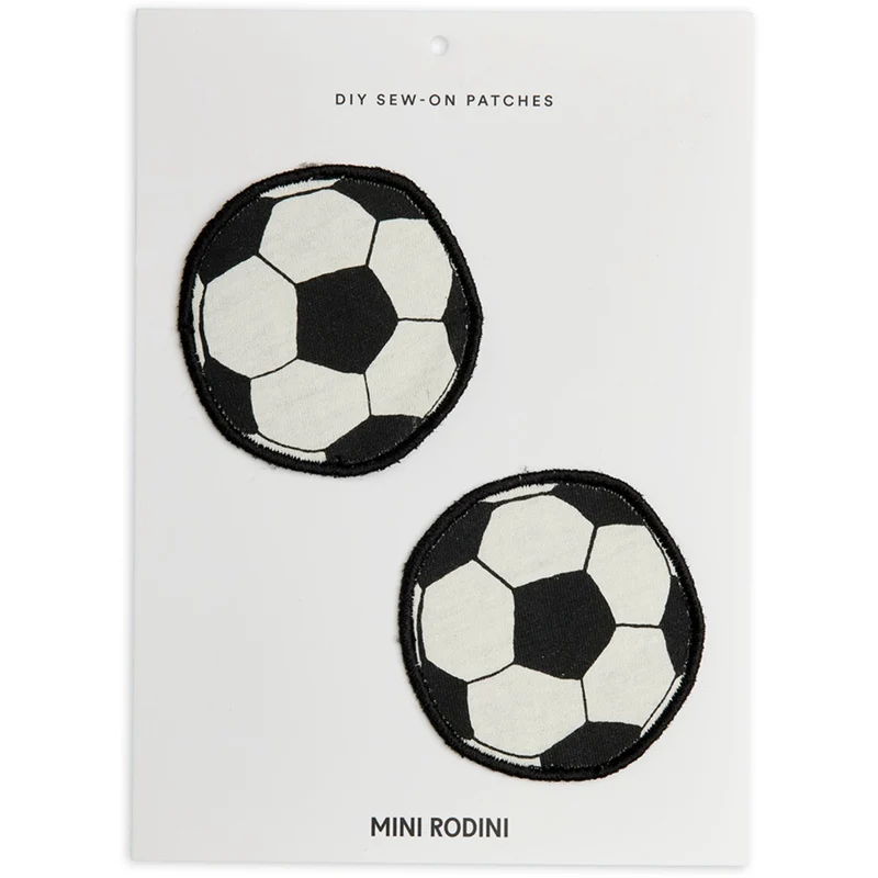 Mini Rodini Off-white Football DIY Sew On Patches