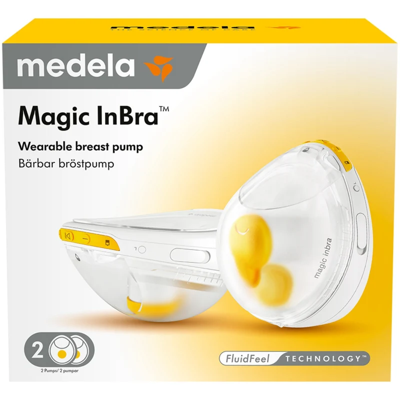 medela Magic Inbra Bærbar Dobbel Elektrisk Brystpumpe