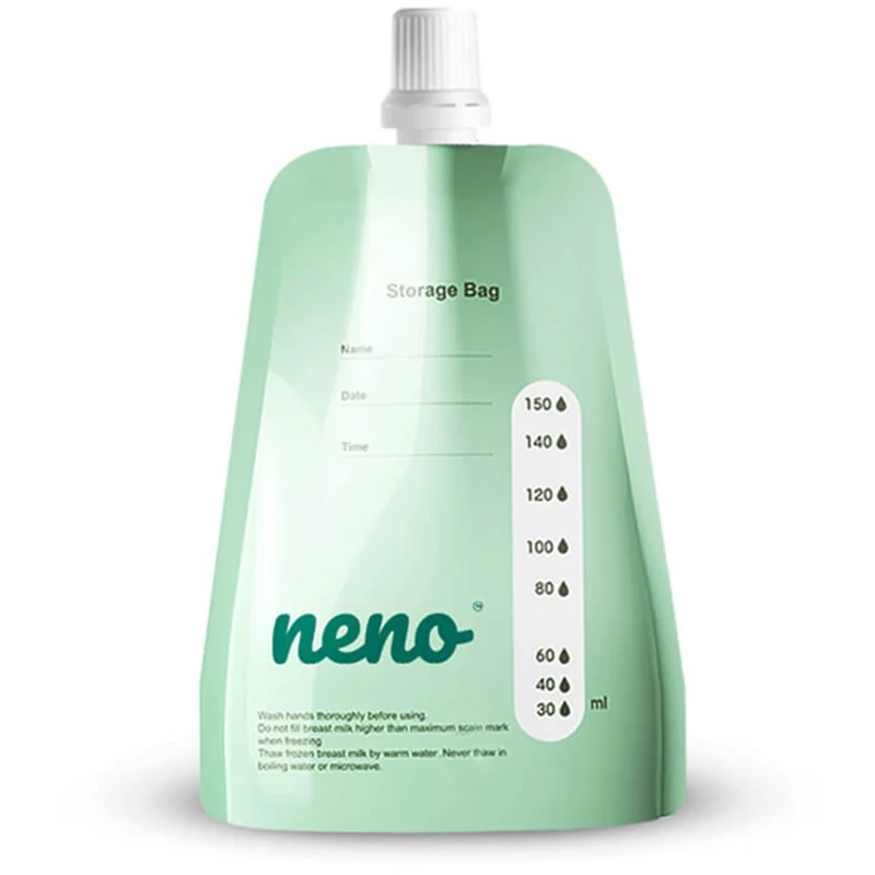 Neno Green Storage Bags Breast Milk 20 poser + adapter