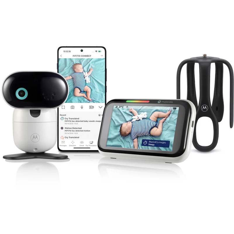 Motorola hvit, svart PIP1710 babycall