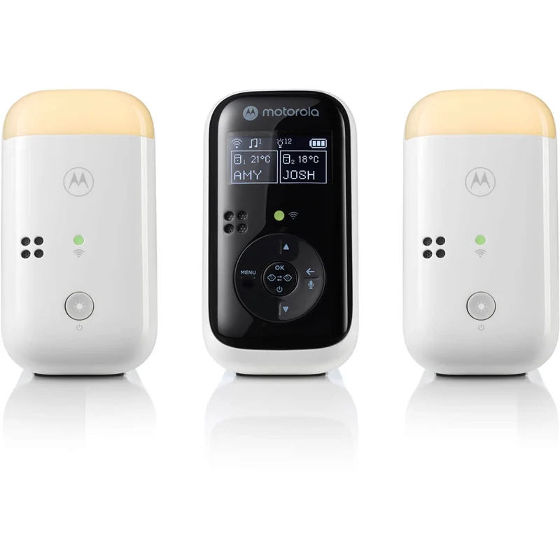 Motorola hvit, svart PIP15 tvilling babycall
