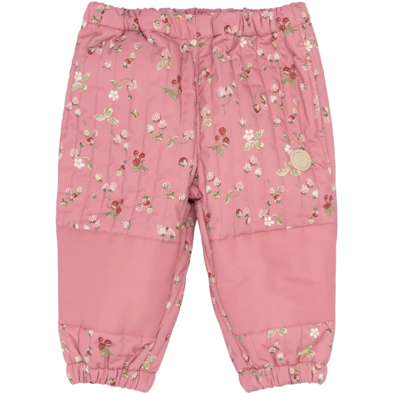 Petit Piao Dusty Rose Strawberry AOP PPEver Thermo Bukser