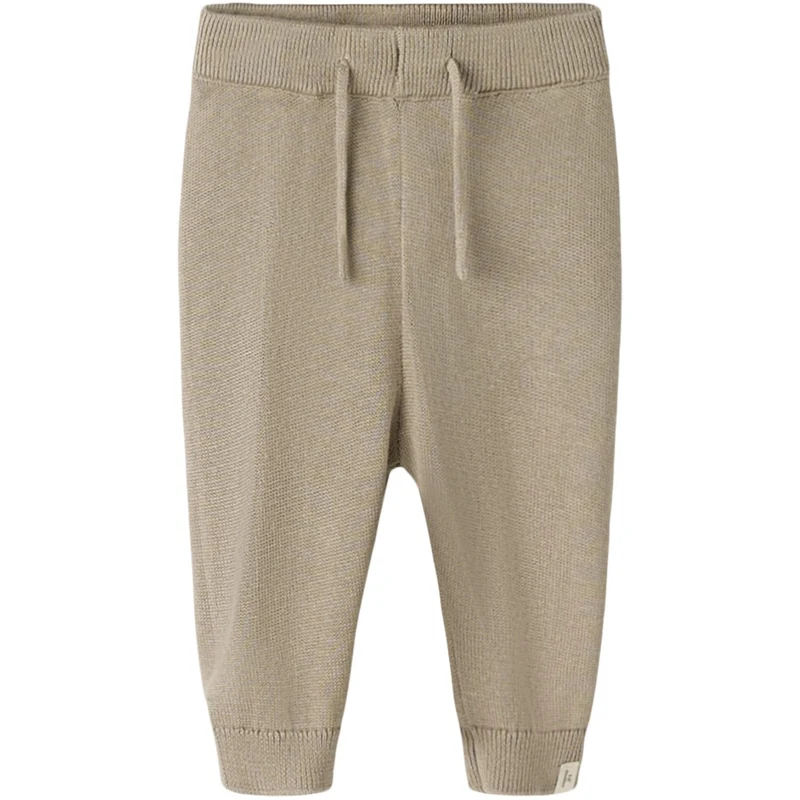 Lil'Atelier Oxford Tan Nbnduno Strikk Bukser Lil