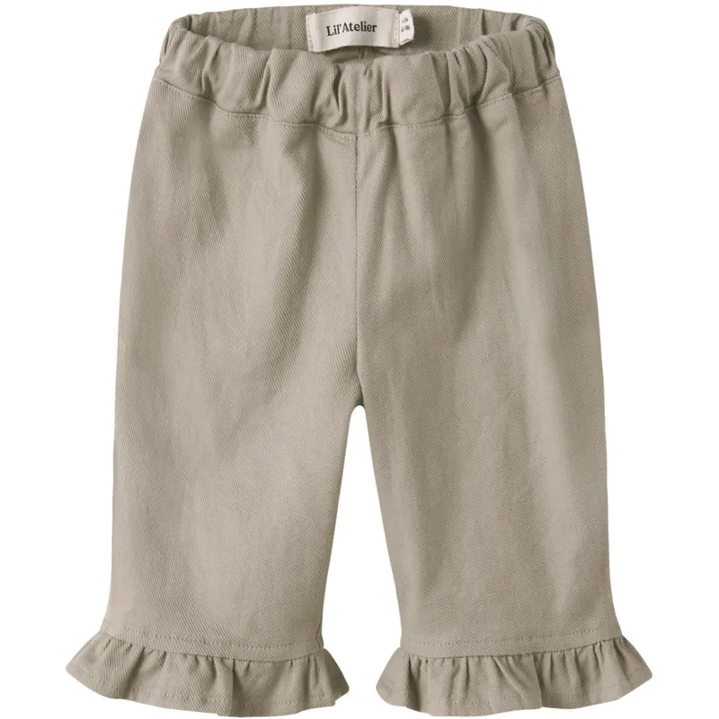 Lil'Atelier Oxford Tan Nbfdoreen Wide Twi Bukser 9977-Dh Lil