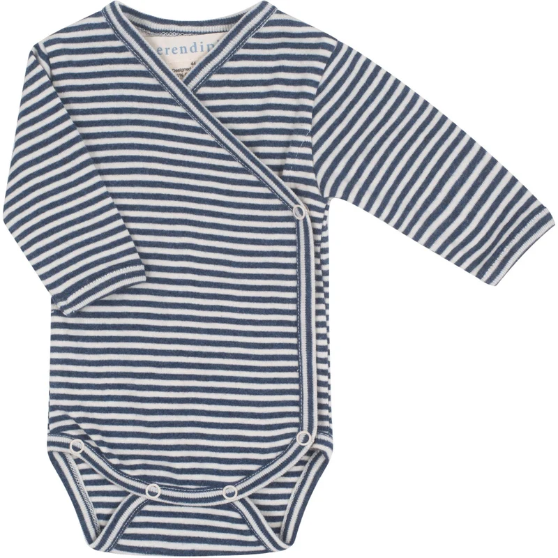 Serendipity Navy/Offwhite Newborn Omslags Body