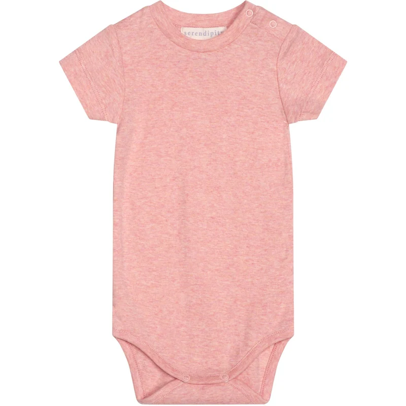 Serendipity Coral Baby Body Kort Sleeve
