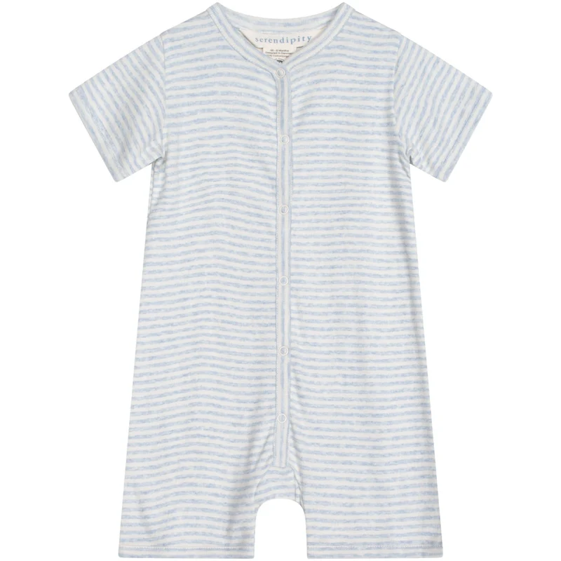 Serendipity Mist/Offwhite Baby Kort Drakt Stripe