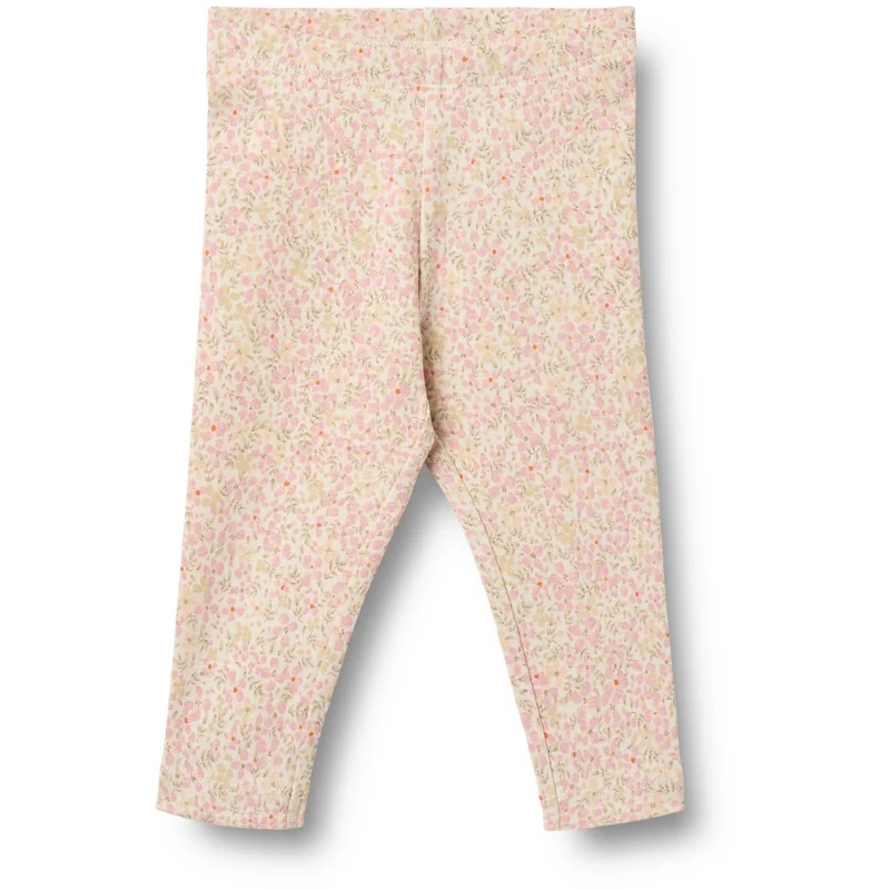 Wheat Coral Flowers Jersey Leggings Jules