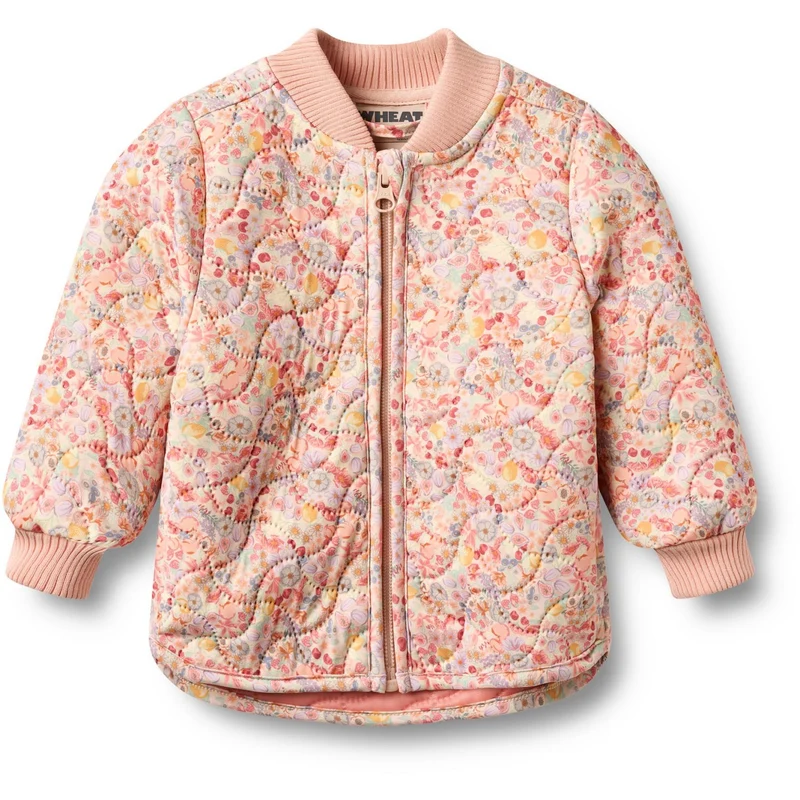 Wheat Fruits And Flowers Thermo Jacket Loui