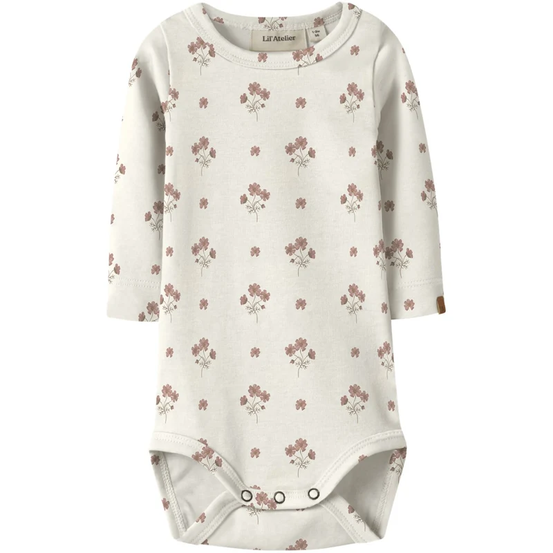 Lil'Atelier Coconut Milk Flower Pink Nbflayo Sig Ls Slim Body Lil