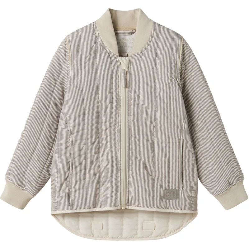 MarMar Thermo Dark Brown Stripe Orry Jakke