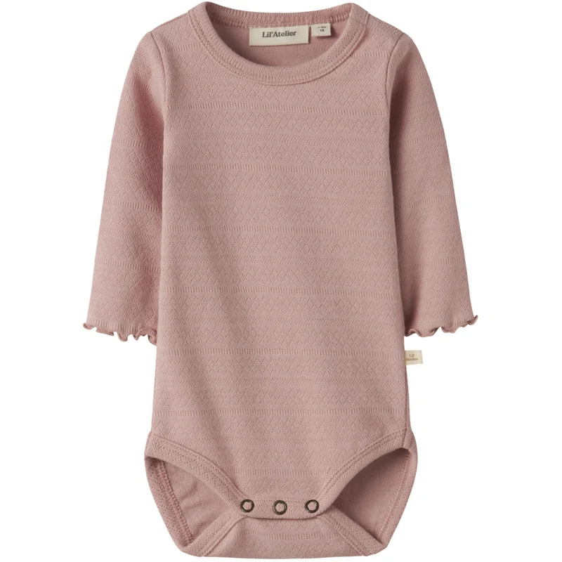 Lil'Atelier Misty Rose Nbfdimia Ls Slim Body Lil